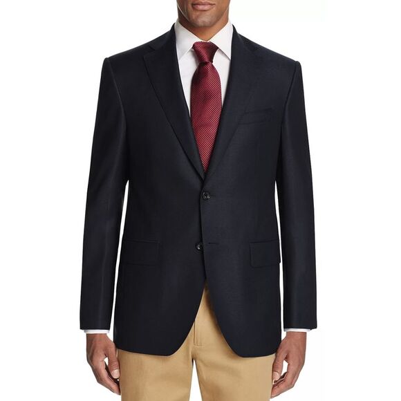 Private Label Mens Super 130´s Wool Two Buttons Sport...